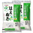 【ふるさと納税】【令和7年産新米】JAおきたま「はえぬき」10kg_A182(R7)