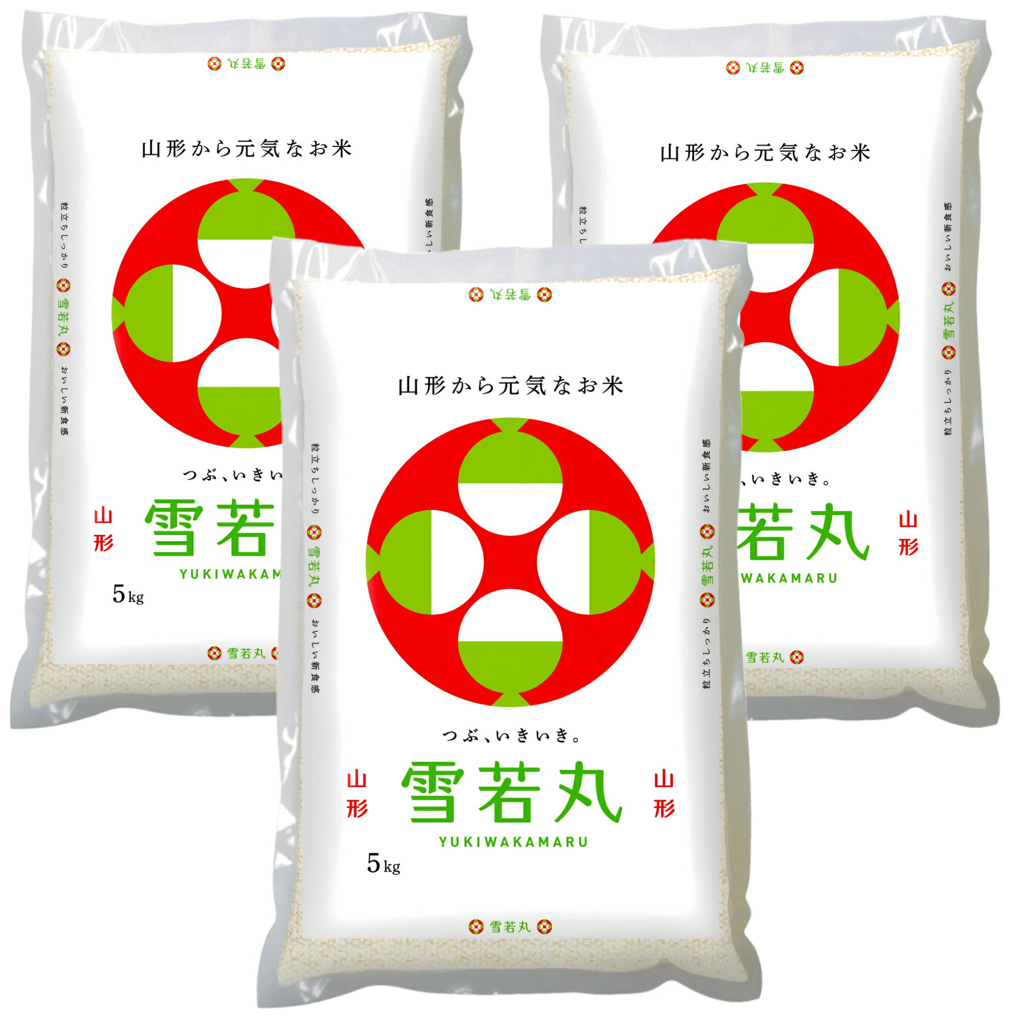 【ふるさと納税】【令和7年産新米】JAおきたま「雪若丸」15kg_A180(R7)