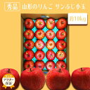 【ふるさと納税】\アフター保証対象品/ 【2025年11月〜12月発送分先行受付】「秀品」山形のりんご(小玉サンふじ)約10kg_H084(R7)