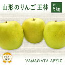 【ふるさと納税】\アフター保証対象品/ 山形 りんご 約 5kg 王林 甘み と 香り が強く サクッと 軽い 食感 で 食べやすい 青りんご 【2025年11...
