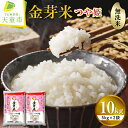 【ふるさと納税】 金芽米 つや姫 10kg / 5kg×2袋令和5年産 米 コメ こめ お米 無洗米 BG無洗米 ブランド米 カロリーオフ ごはん 白米 ご飯 おにぎり 弁当 おすそ分け 5kg ずつ 小分け むせんまい 食品 送料無料 【山形県 天童市】