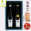 【ふるさと納税】日本一の梅酒セット 山形政宗 お酒 梅酒 うめ酒 720ml 2本 セット 果実酒 飲み比べ 地酒 ご当地 お取り寄せ おうち時..