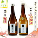 【ふるさと納税】 日本一の梅酒・とろとろ梅酒 選べる 3パターン 山形政宗 お酒 梅酒 うめ酒 720ml 1本 or 2本 セット 果実酒 飲み比べ 地酒 ご...
