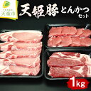 16位! 口コミ数「0件」評価「0」 天姫豚 とんかつ セット 1kg国産 豚肉 ヒレカツ 肩 ロース 厚切り 旨み 柔らかい 200g 600g 冷凍 米飼料 ご家庭用 お取･･･ 