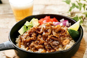 【ふるさと納税】かんたん本格調理≪牛飯≫網焼き牛カルビ重の素 A-0127