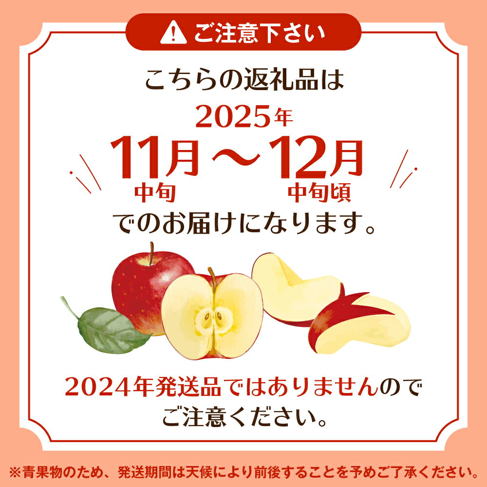 【ふるさと納税】【 2025年 先行予約 】りんご サンふじ ( 選べる内容量 : 3kg / 5kg / 10kg )さんふじ リンゴ 林檎 アップル フルーツ 果物 くだもの 秋 旬 先行予約 お取り寄せ 産地直送 ご当地 特産 グルメ 常温配送 送料無料 東北 山形県 東根市