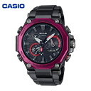 【ふるさと納税】 CASIO 腕時計 G-SHOCK MTG-B2000BD-1A4JF時計 ウォッチ カシオ Gショック ジーショック メンズ 男性 電波 ソーラー アナログ ブラック パープル 山形県 東根市