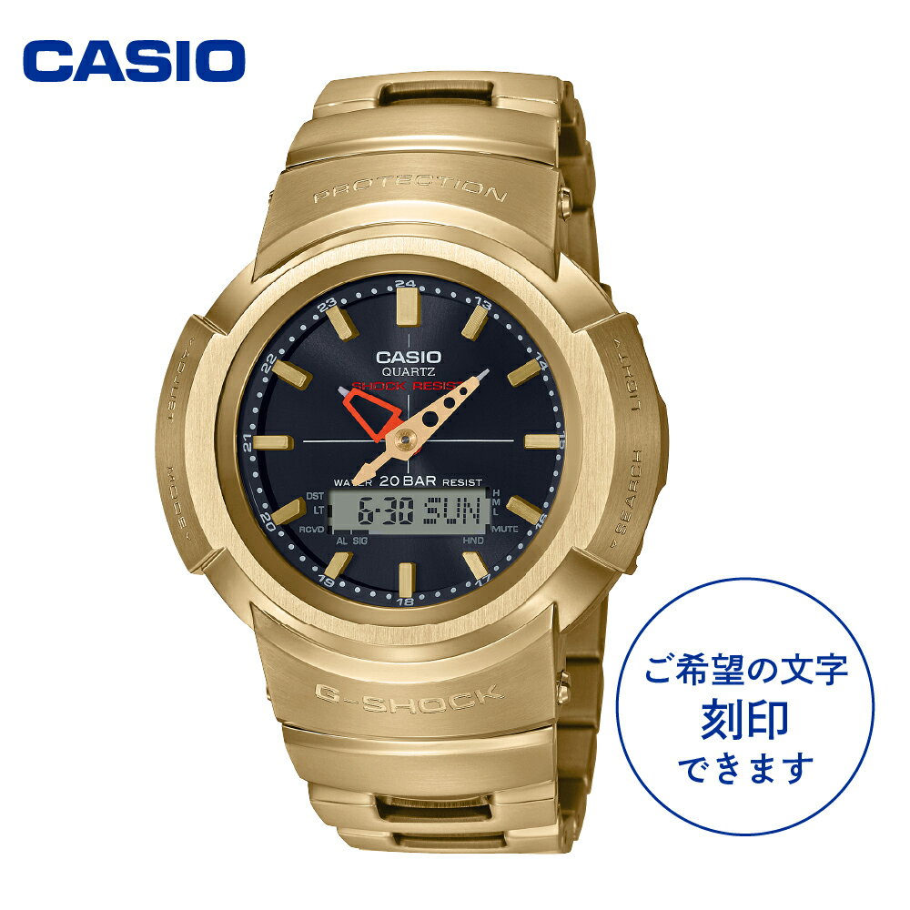 CASIO腕時計 G-SHOCK AWM-500GD-9AJF ≪名入れ有り≫C-0182時計 刻印 ウォッチ カシオ メンズ レディース 男性 女性 山形県 東根市