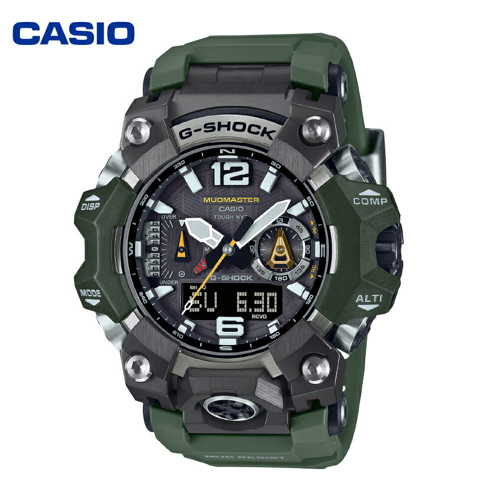 CASIO 腕時計 G-SHOCK GWG-B1000-3AJF/ 腕時計 時計 ウォッチ カシオ CASIO Gショック ジーショック メンズ 男性 電波 ソーラー 緑 グリーン green アナデジ 国内正規品 山形県 東根市