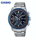 【ふるさと納税】CASIO腕時計 OCEANUS OCW-T4000D-1AJF腕時計 時計 ウォッチ カシオ CASIO マンタ Manta オシアナス メンズ 男性 電波 ソーラー 多針 アナログ シルバー 黒 ブラック 国内正規品 山形県 東根市