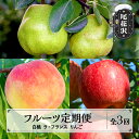 【ふるさと納税】先行予約 フルーツ定期便 白桃 ラ・フランス りんご 全3回 計6kg 秀品 2026年9月~発送開始 山形県産 フルーツ 果物 くだもの モモ もも ラフランス 西洋梨 洋梨 梨 リンゴ 定期便 2026年産 令和8年産 佐竹物産 sb-fthlr3-b※沖縄・離島への配送不可
