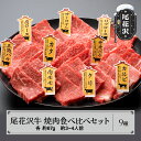 焼肉食べ比べセット 尾花沢牛 A4-5 9種 約3～4人前 牛肉 黒毛和牛 国産 送料無料 nj-og9ys