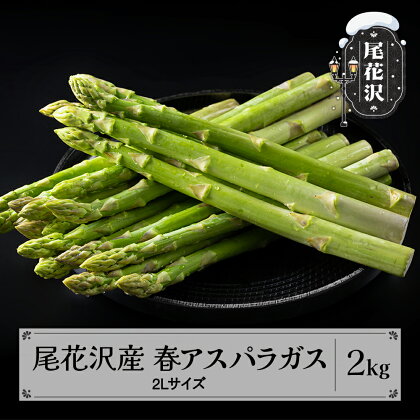 アスパラガス 2Lサイズ 2kg 極太 5月上旬~発送 山形県 尾花沢産 アスパラ グリーンアスパラガス 野菜 令和6年産 2024年産 送料無料 産地直送 取り寄せ nd-vga2x2※離島への配送不可