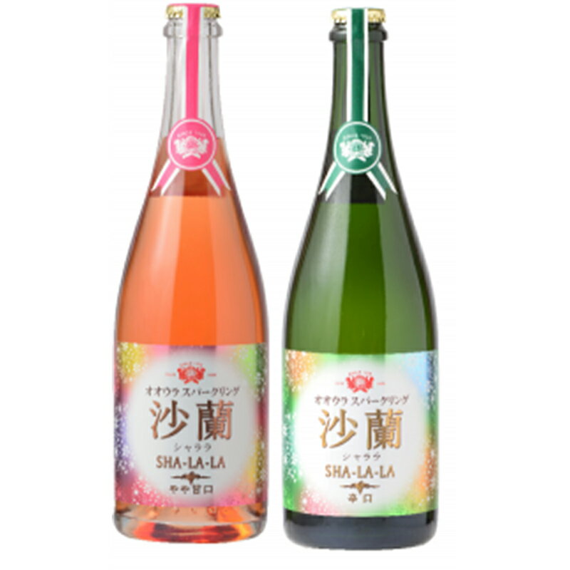 大浦葡萄酒 スパークリングワイン (750ml×2本セット) 白ワイン ロゼワイン 酒 『(有)大浦葡萄酒』 山形県 南陽 [260]