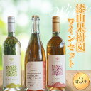 【ふるさと納税】 果樹園生まれの 漆山果樹園ワイン 「漆山ワイン(デラウェア) + 漆山ワイン (シャイン&ロザリオ) + 漆山スパークリングワイン(デラウェア...