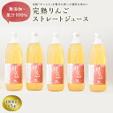 6位! 口コミ数「0件」評価「0」完熟りんごジュース［無添加・100％果汁］1,000ml×5本 旬の果実佐藤市右衛門農園 山形県 南陽市 789