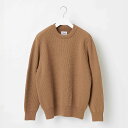 【ふるさと納税】≪順次発送≫【Yonetomi】EX FINE WOOL RIB KNIT PULLOVER CAMEL キャメル ニットプルオーバー 服 洋服...