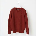 【ふるさと納税】≪順次発送≫【Yonetomi】EX FINE WOOL RIB KNIT PULLOVER RED レッド 赤 ニットプルオーバー 服 洋服 ...