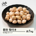 【ふるさと納税】≪先行予約≫2025年 山形県産 銀杏 殻付き M 約1kg(200g×5パック)2025年10月中旬から順次発送 ぎんなん おつまみ 真空パッ...