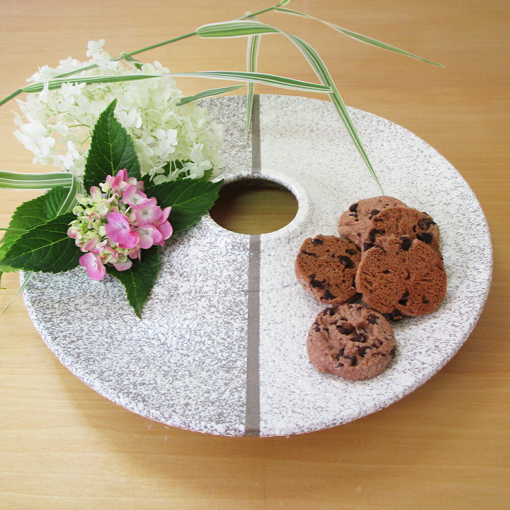 【ふるさと納税】 白表象「器と花」 陶芸 陶器 おしゃれ 工芸品 民芸品 送料無料 oo-touhx