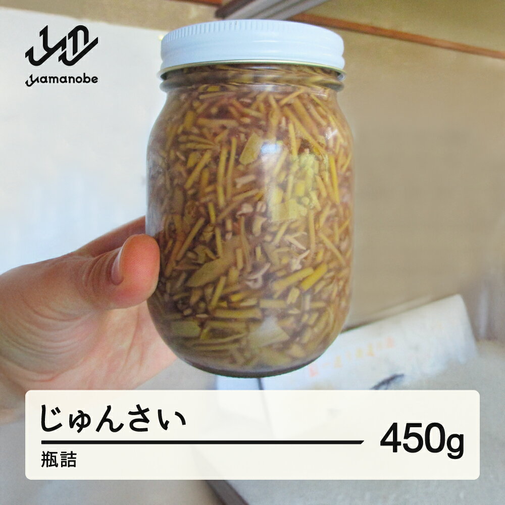 【ふるさと納税】 《先行予約》2025年 山形県 作谷沢産 じゅんさい 450g 瓶詰 ジュンサイ 送料無料 ※沖縄・離島配送不可 F20A-927