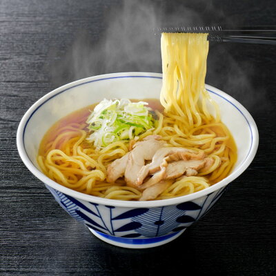 山形県河北町 【ふるさと納税】まる梅【謹製】温かい肉中華(ラーメン)と新食感の泡麩(焼麩)【特盛】生麺3人前セット! 画像2