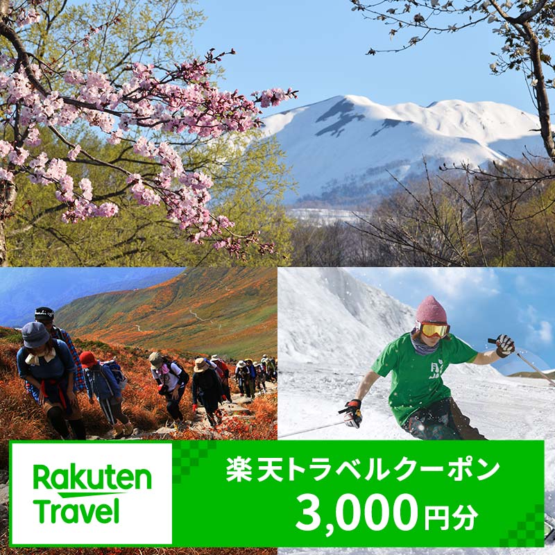 山形県西川町の対象施設で使える楽天トラベルクーポン 寄付額10,000円(3,000円クーポン) 山形県 東北 観光 旅行 宿泊 楽天トラベル FYN6-126