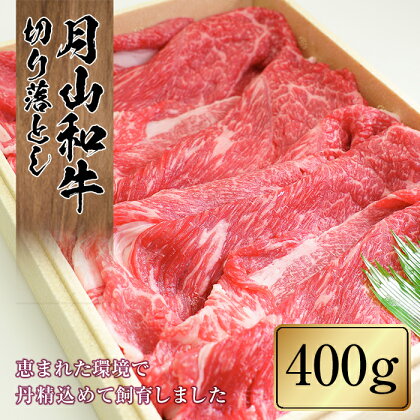 山形県産黒毛和牛《月山和牛》福寿館 切り落とし 400g 牛肉 山形県 西川町 FYN9-858