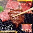  山形県産 山形牛 A4等級以上 モモ・肩・カルビ 焼肉セット 400g 黒毛和牛 肉 国産 ブランド牛 贅沢 FYN9-794