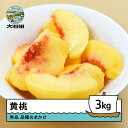【ふるさと納税】【先行予約】 もも 黄桃 品種おまかせ 約3kg 令和8年産 2026年産 ry-mootx3000 ※沖縄・離島への配送不可