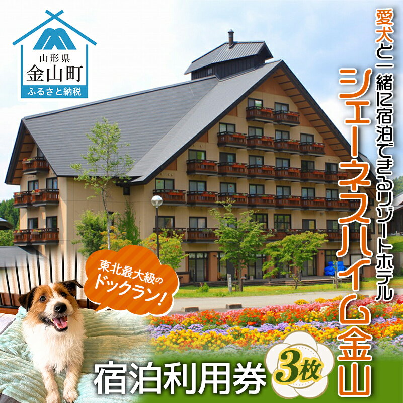 【愛犬と一緒に宿泊できるリゾートホテル】ホテルシェーネスハイム金山宿泊利用券 F4B-0456