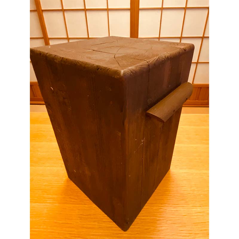 【ふるさと納税】金山杉 スツール 四角(1) 家具 インテリア 機能性 椅子 F4B-0575