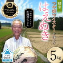 【ふるさと納税】<先行予約> 令和7年産【精米】「つや姫マイスター」が作った「はえぬき」(5kg)米 お米 白米 ご飯 ブランド米 つや姫 送料無料 東北 山形...