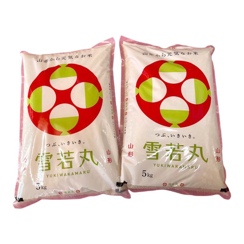 【ふるさと納税】令和7年産 金山産米「雪若丸【精米】」（5kg×2袋） 計10kg 米 お米 白米 ご飯 精米 ブランド米 雪若丸 送料無料 東北 山形 金山町 F4B-0694