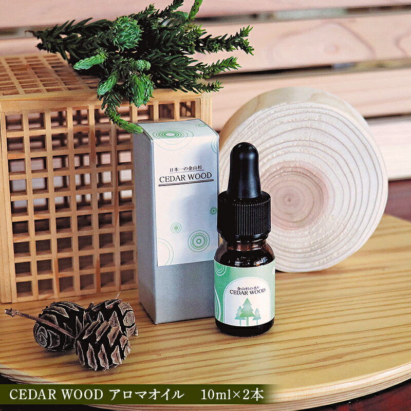 【ふるさと納税】【戸沢村×金山町 共通返礼品】最上の工芸品セット（アロマオイル・人形） FAE-0023