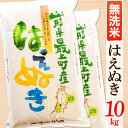 人気ランキング第18位「山形県最上町」口コミ数「0件」評価「0」【令和5年産】【無洗米】山形県産はえぬき10kg