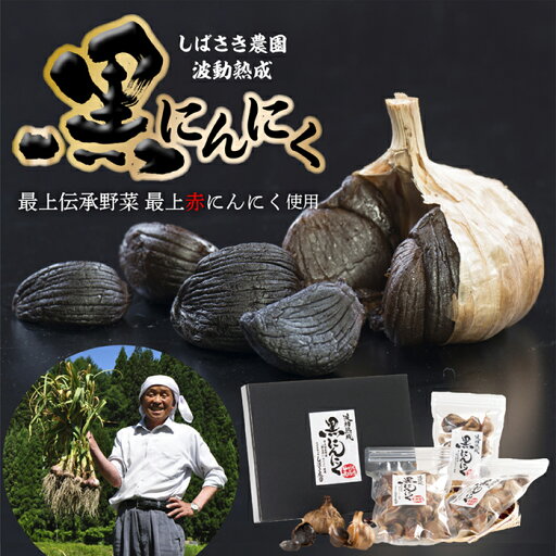 【ふるさと納税】波動熟成黒にんにくBセット 【ふるさと納税】波動熟成黒にんにくBセット