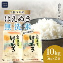 3位! 口コミ数「1件」評価「5」＜令和5年産＞ 大蔵村 はえぬき ＜無洗米＞ 10kg （5kg×2袋）