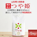 【ふるさと納税】《先行予約》令和7年産 山形県産 つや姫 5kg_ 米 こめ 白米 精米 精白米 特別栽培米 つや姫 山形県 ブランド米 産地直送 人気 おすす...