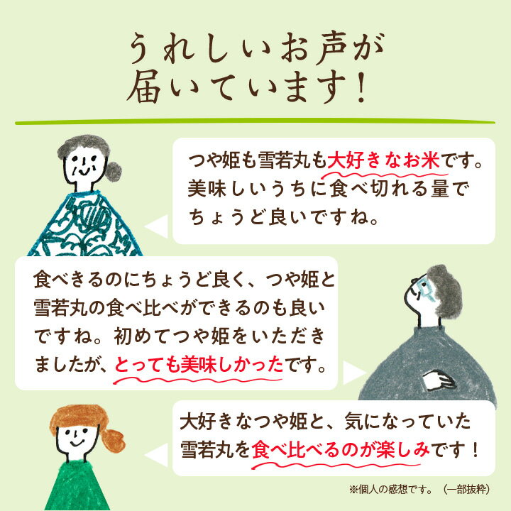 【ふるさと納税】 令和5年産 山形県産 つや姫 ・ 雪若丸 計 4kg _ 米 お米 コメ ふっくら つやつや 人気 美味しい ごはん ご飯 白米 山形県 山形 【1144535】