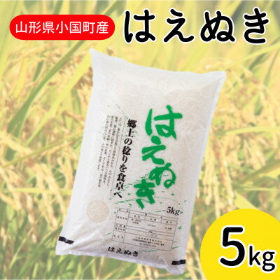 山形県小国町産 はえぬき5kg