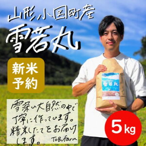 【ふるさと納税】【新米 先行予約】令和6年産 雪若丸5kg精米　山形県小国町産【1439196】