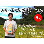 【ふるさと納税】令和5年産　山形県小国町産 あきたこまち　精米・5kg【1462870】