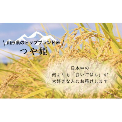 【ふるさと納税】【毎月定期便】つや姫 精米 2kg 山形県小国町産全5回【4078490】