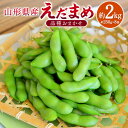 【ふるさと納税】えだまめ(品種おまかせ) 約2kg(約250g×8)枝豆 上杉まめ 豆類 豆 おつまみ 山形県産 送料無料【2025年8月上旬~9月上旬発送予定】