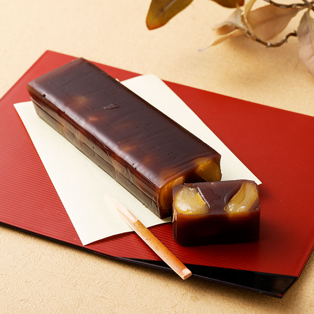 【ふるさと納税】 【選べる容量】栗羊羹 1本 2本 3本 和菓子 栗 くり スイーツ お菓子 おかし おやつ 羊羹 ようかん 羊かん 練り羊羹 お取り寄せ 山形県 白鷹町 送料無料