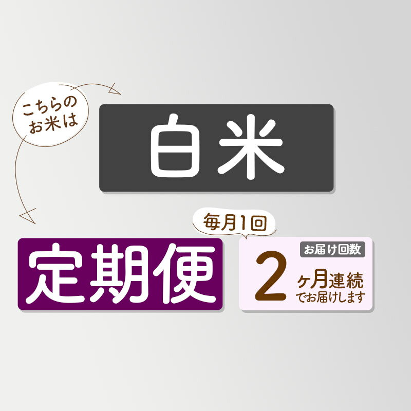 【ふるさと納税】《定期便2ヶ月》【白米】つや姫 5kg×2回（特別栽培米）令和5年産 山形県産 しらたかのお米