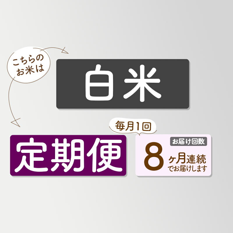 【ふるさと納税】《定期便8ヶ月》【白米】つや姫 10kg×8回（特別栽培米）令和5年産 山形県産 しらたかのお米