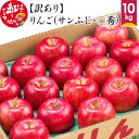 【ふるさと納税】【訳あり】りんご(サンふじ・〇秀) 10kg 山形県産 フルーツ 果物 林檎 リンゴ りんご サンふじ 10キロ 訳あり 訳アリ 山形 家庭用 ...