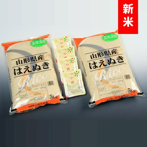 【ふるさと納税】はえぬき10kg+つや姫パックライス4P(令和7年産新米予約)(株式会社まいすたぁ) 【ふるさと納税】はえぬき10kg+つや姫パックライス4P(令和7年産新米予約)(株式会社まいすたぁ)